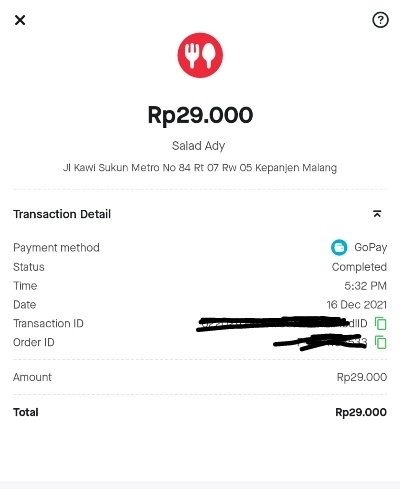makan bersama keluarga di rumah pojokibu.com gojek gofood